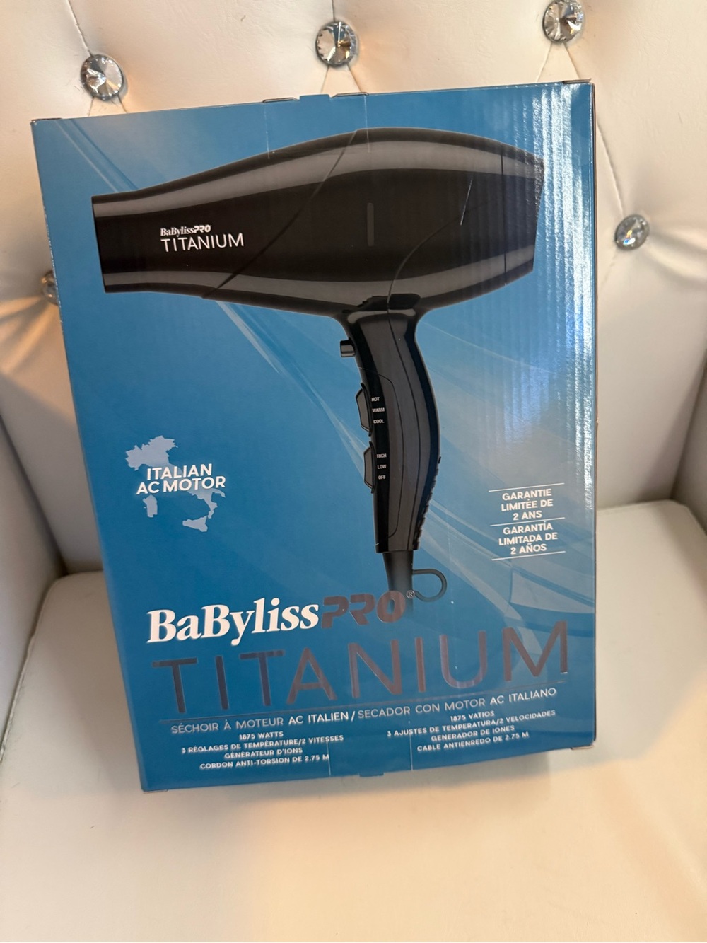 BaByliss PRO Titanium Hair Dryer in Black